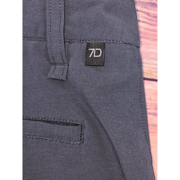 7Diamonds Mens Momentum Performance Shorts 38 Charcoal Gray - Picture 5 of 10